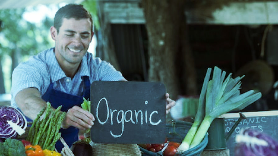 Organic food store